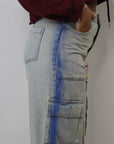 Jeans con stampe